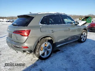 2023 Audi Q5 S line Premium Plus with VIN WA1EAAFY2P2180824, listed as a Copart auction lot 41859325 with 28,491 mi miles and Salvage Title. Bid and sale history available at carsss.com. Image 3.