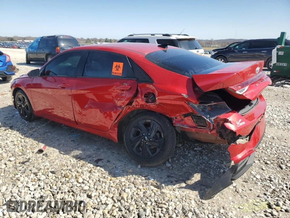 2021 Hyundai Elantra SEL with VIN 5NPLS4AG8MH040829, listed as a Copart auction lot 51252405 with Not Provided miles and Non Repairable. Bid and sale history available at carsss.com. Image 2.