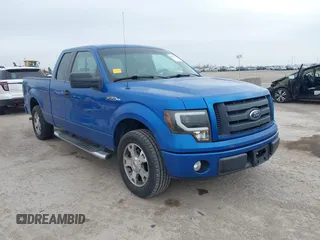 2009 Ford F-150 STX with VIN 1FTRX12W09KA69038, listed as a IAAI auction lot 41520939 with 220,092 mi miles. Bid and sale history available at carsss.com. Image 1.