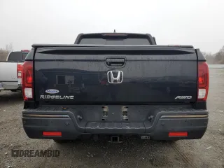 2017 Honda Ridgeline Black Edition with VIN 5FPYK3F89HB503168, listed as a Copart auction lot 82565344 with 130,108 mi miles and Salvage title. Bid and sale history available at DreamBid. Image 6.