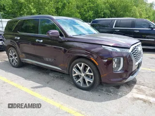 2021 Hyundai Palisade Limited with VIN KM8R5DHE0MU263048, listed as a IAAI auction lot 42365566 with 90,102 mi miles and . Bid and sale history available at DreamBid. Image 1.