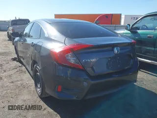 2017 Honda Civic Sedan LX with VIN 2HGFC2F57HH568416, listed as a IAAI auction lot 41812251 with 160,936 mi miles. Bid and sale history available at carsss.com. Image 3.