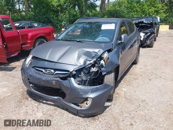 2012 Hyundai Accent GS z VIN KMHCT5AE7CU020928, wystawiony jako IAAI lot #42434854 z przebiegiem 184 491 mil mil oraz . Historia ofert i sprzedaży dostępna na DreamBid. Obrazek 18.