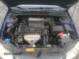 2008 Kia Spectra EX with VIN KNAFE122385539823, listed as a Copart auction lot 71399374 with 142,989 mi miles and Salvage Title. Bid and sale history available at carsss.com. Image 11.