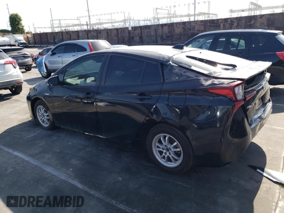 2022 Toyota Prius L Eco with VIN JTDKAMFU7N3178808, listed as a Copart auction lot 55650895 with 40,933 mi miles and Salvage Title. Bid and sale history available at carsss.com. Image 2.