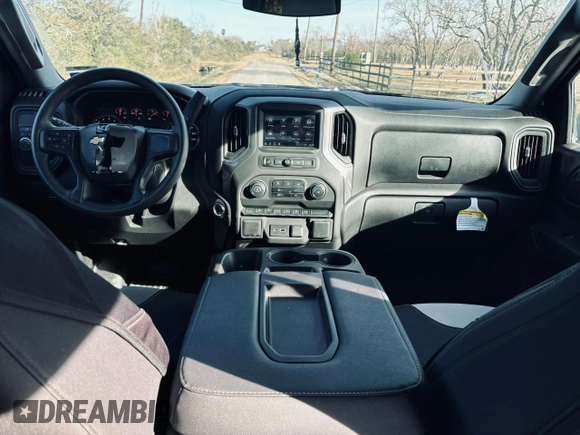 2022 Chevrolet Silverado 1500 Custom with VIN 1GCPABEK7NZ633597, listed as a Copart auction lot 55317005 with 32,531 mi miles and Salvage Title. Bid and sale history available at DreamBid. Image 9.