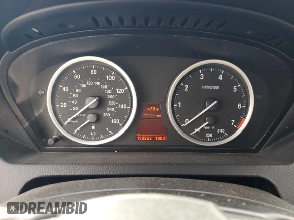 2010 BMW 6 Series 650i with VIN WBAEA5C5XACV93094, listed as a Copart auction lot 71986304 with 132,353 mi miles and Clean Title. Bid and sale history available at carsss.com. Image 9.