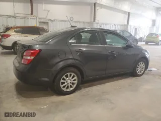 2017 Chevrolet Sonic LT with VIN 1G1JD5SBXH4119160, listed as a Copart auction lot 41571755 with 184,284 mi miles and Clean Title. Bid and sale history available at carsss.com. Image 3.