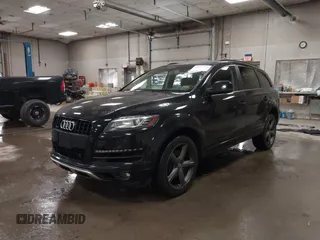 2015 Audi Q7 Premium Plus with VIN WA1LGAFE2FD005746, listed as a IAAI auction lot 42143924 with 143,835 mi miles and . Bid and sale history available at DreamBid. Image 2.