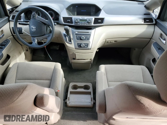 2014 Honda Odyssey LX with VIN 5FNRL5H29EB133074, listed as a Copart auction lot 52322725 with 44,804 mi miles and Salvage Title. Bid and sale history available at DreamBid. Image 8.
