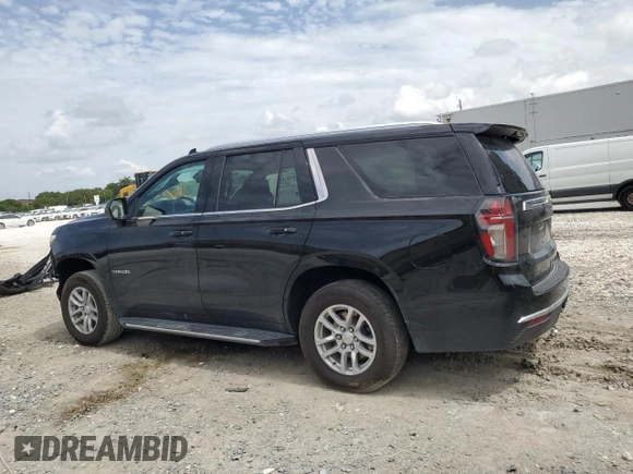 2024 Chevrolet Tahoe LS with VIN 1GNSCMKD1RR276226, listed as a Copart auction lot 62785025 with 13,158 mi miles and Salvage title. Bid and sale history available at DreamBid. Image 2.
