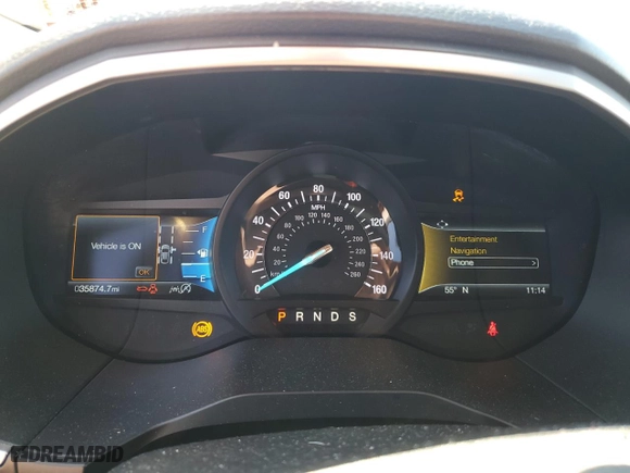 2019 Ford Edge SEL with VIN 2FMPK4J96KBB03000, listed as a Copart auction lot 50163625 with 35,874 mi miles and Salvage Title. Bid and sale history available at carsss.com. Image 9.