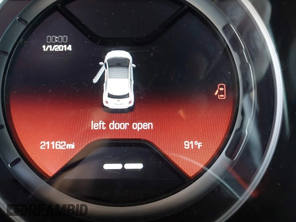 2015 FIAT 500e с VIN 3C3CFFGE6FT503161, выставлен на аукционе IAAI как лот 42583326 с пробегом 21 162 миль миль и . История ставок и продаж доступна на DreamBid. Изображение 7.