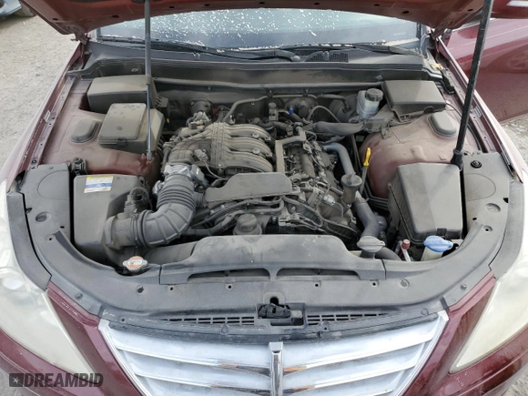 2011 Hyundai Genesis with VIN KMHGC4DE9BU135844, listed as a Copart auction lot 43409015 with 221,336 mi miles and Salvage Title. Bid and sale history available at carsss.com. Image 11.