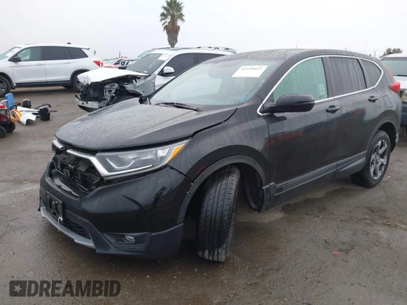 2018 Honda CR-V EX with VIN 2HKRW1H5XJH512641, listed as a IAAI auction lot 41920032 with 70,995 mi miles. Bid and sale history available at carsss.com. Image 17.