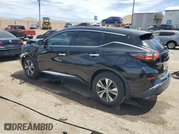 2021 Nissan Murano S with VIN 5N1AZ2AJ2MC133114, listed as a Copart auction lot 53856055 with 35,886 mi miles and Salvage title. Bid and sale history available at DreamBid. Image 2.