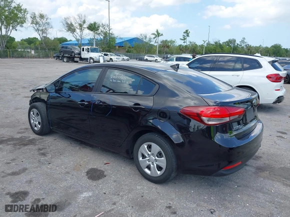 2018 Kia Forte LX with VIN 3KPFK4A78JE227114, listed as a IAAI auction lot 41977992 with 63,327 mi miles. Bid and sale history available at carsss.com. Image 3.