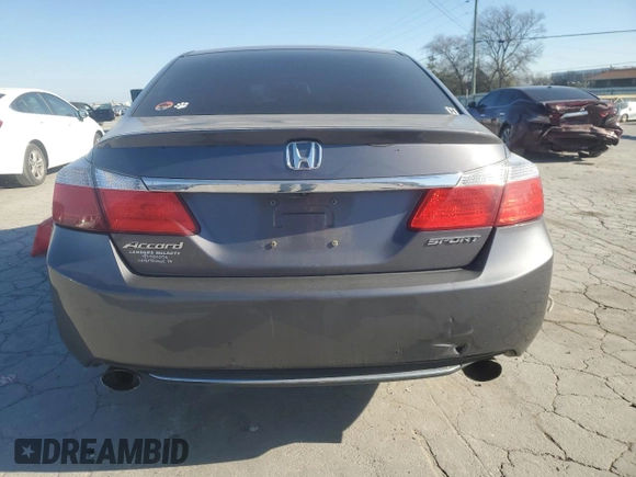 2014 Honda Accord Sport with VIN 1HGCR2F52EA193398, listed as a Copart auction lot 50254415 with 194,848 mi miles and Clean Title. Bid and sale history available at DreamBid. Image 6.