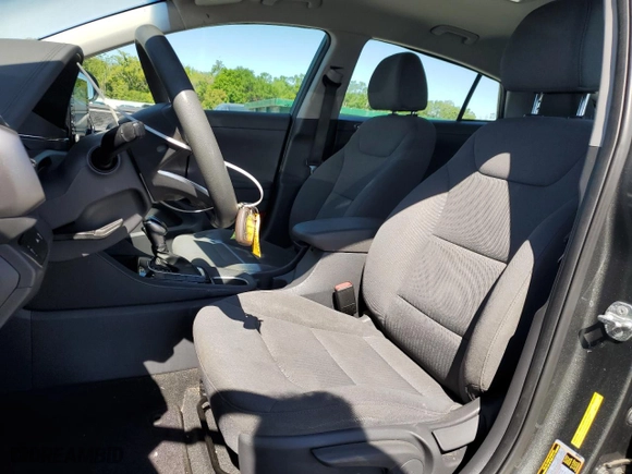 2020 Hyundai Ioniq Hybrid Blue with VIN KMHC65LC4LU230826, listed as a Copart auction lot 49231135 with 40,533 mi miles and Non Repairable. Bid and sale history available at carsss.com. Image 7.