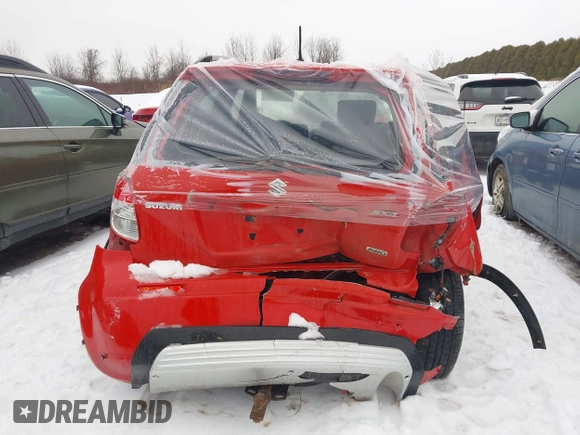 2009 Suzuki SX4 Man Touring Pkg AWD with VIN JS2YB417295101711, listed as a IAAI auction lot 41454641 with 200,540 mi miles. Bid and sale history available at carsss.com. Image 17.