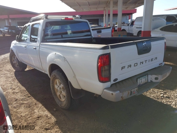 2003 Nissan Frontier 4WD SVE with VIN 1N6MD29Y93C451874, listed as a IAAI auction lot 41470198 with 216,482 mi miles. Bid and sale history available at carsss.com. Image 3.