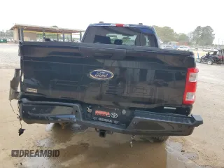 2023 Ford F-150 XL with VIN 1FTEX1CP4PKD57678, listed as a Copart auction lot 52017545 with 21,553 mi miles and Clean title. Bid and sale history available at DreamBid. Image 6.