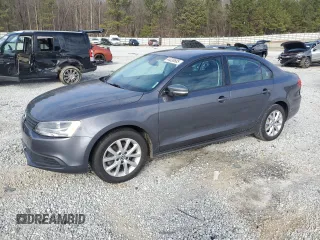 2012 Volkswagen Jetta Sedan SE w/Convenience & Sunroof PZEV with VIN 3VWBP7AJXCM317268, listed as a Copart auction lot 44038685 with 121,302 mi miles and Salvage Title. Bid and sale history available at carsss.com. Image 1.