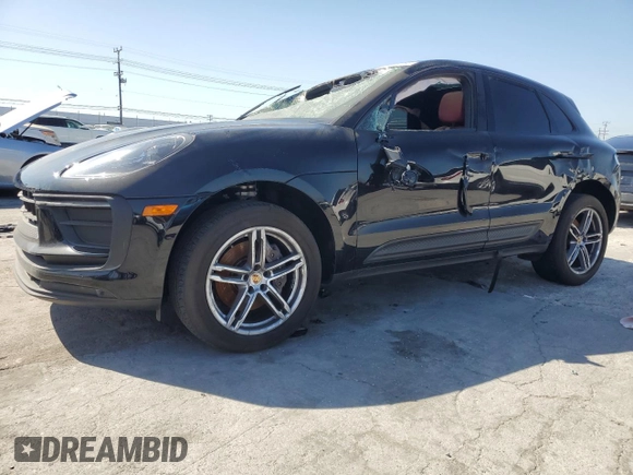 2023 Porsche Macan with VIN WP1AA2A50PLB01554, listed as a Copart auction lot 44022365 with 31,549 mi miles and Salvage title. Bid and sale history available at DreamBid. Image 1.
