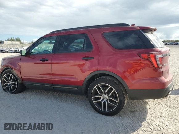 2017 Ford Explorer Sport z VIN 1FM5K8GT3HGA20532, wystawiony jako Copart lot #43986095 z przebiegiem 74 972 mil mil oraz Szkoda całkowita • Salvage title. Historia ofert i sprzedaży dostępna na DreamBid. Obrazek 2.