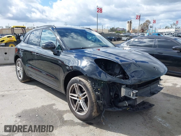 2020 Porsche Macan with VIN WP1AA2A5XLLB14757, listed as a IAAI auction lot 41731175 with 25,934 mi miles and . Bid and sale history available at DreamBid. Image 1.