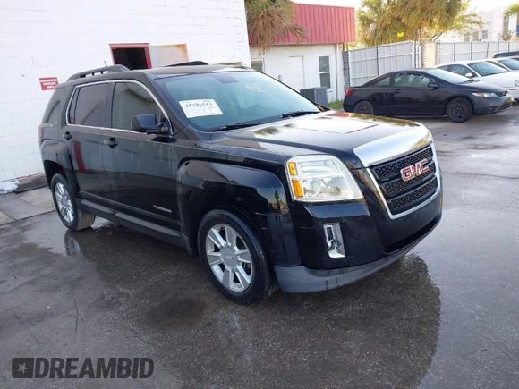2013 GMC Terrain SLT with VIN 2GKALUEK1D6365849, listed as a IAAI auction lot 41756515 with 114,598 mi miles and . Bid and sale history available at carsss.com. Image 1.