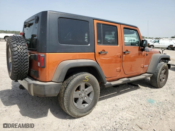 2010 Jeep Wrangler Unlimited Sport with VIN 1J4BA3H10AL223539, listed as a Copart auction lot 49852195 with 108,157 mi miles and Salvage Title. Bid and sale history available at carsss.com. Image 3.