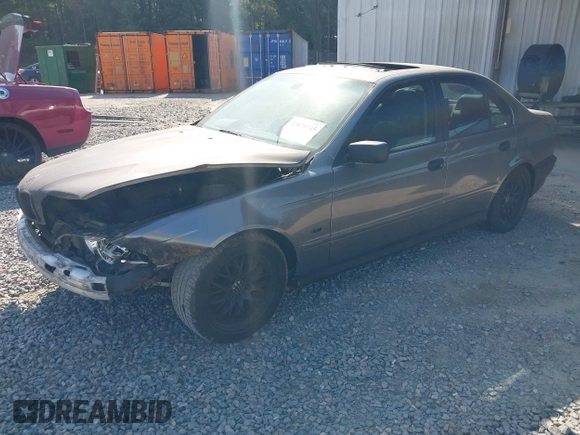 2003 BMW 5 Series 530iA with VIN WBADT63453CK29705, listed as a IAAI auction lot 42079745 with 1 mi miles. Bid and sale history available at carsss.com. Image 2.