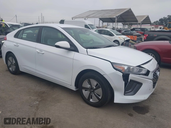 2022 Hyundai Ioniq Blue with VIN KMHC65LC7NU280672, listed as a IAAI auction lot 42432826 with 11,486 mi miles and . Bid and sale history available at DreamBid. Image 1.