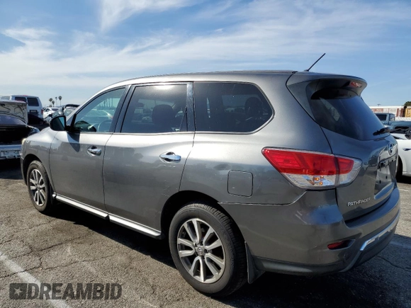 2015 Nissan Pathfinder SV with VIN 5N1AR2MN9FC642604, listed as a Copart auction lot 49553765 with 179,781 mi miles and Clean title. Bid and sale history available at DreamBid. Image 2.