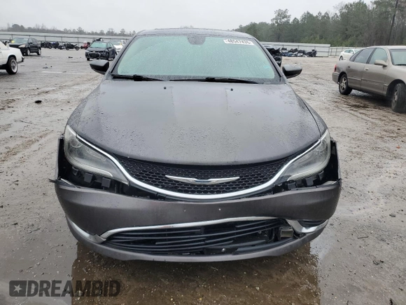 2015 Chrysler 200 Limited with VIN 1C3CCCAB6FN628585, listed as a Copart auction lot 48547435 with 182,863 mi miles and Salvage Title. Bid and sale history available at carsss.com. Image 5.