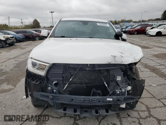 2018 Dodge Durango Special Service with VIN 1C4SDJFT4JC409090, listed as a Copart auction lot 74636664 with Not provided miles and Salvage title. Bid and sale history available at DreamBid. Image 5.