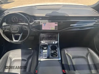 2019 Audi Q8 Premium Plus z VIN WA1BVAF15KD028897, wystawiony jako IAAI lot #42362513 z przebiegiem 108 105 mil mil oraz . Historia ofert i sprzedaży dostępna na DreamBid. Obrazek 6.