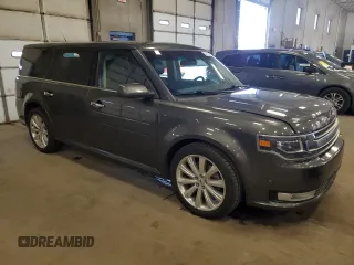 2018 Ford Flex Limited EcoBoost with VIN 2FMHK6DT4JBA15164, listed as a Copart auction lot 51117435 with 107,320 mi miles and Clean Title. Bid and sale history available at carsss.com. Image 4.