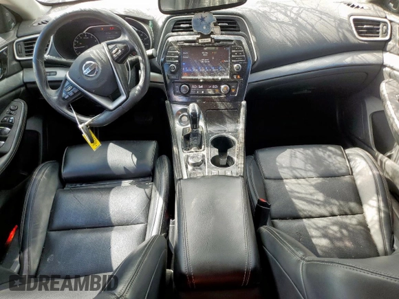 2017 Nissan Maxima S with VIN 1N4AA6APXHC383204, listed as a Copart auction lot 58152265 with 119,921 mi miles and Salvage title. Bid and sale history available at DreamBid. Image 8.