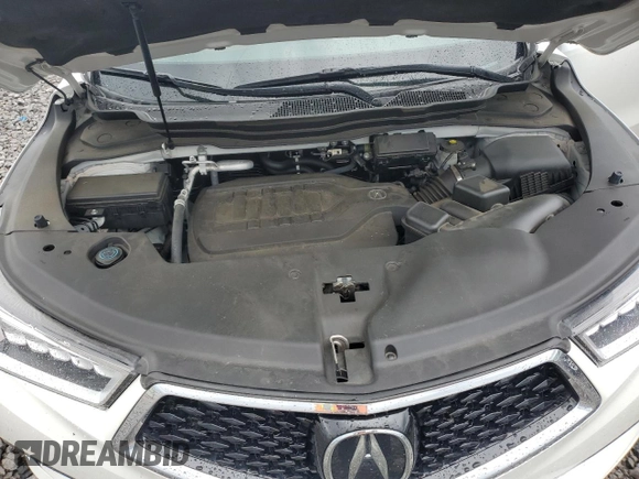 2020 Acura MDX with VIN 5J8YD3H37LL012755, listed as a Copart auction lot 56827235 with 42,162 mi miles and Salvage title. Bid and sale history available at DreamBid. Image 12.