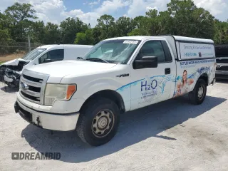 2013 Ford F-150 XL with VIN 1FTNF1CF5DKD70977, listed as a Copart auction lot 61922765 with 489,017 mi miles and Clean title. Bid and sale history available at DreamBid. Image 1.