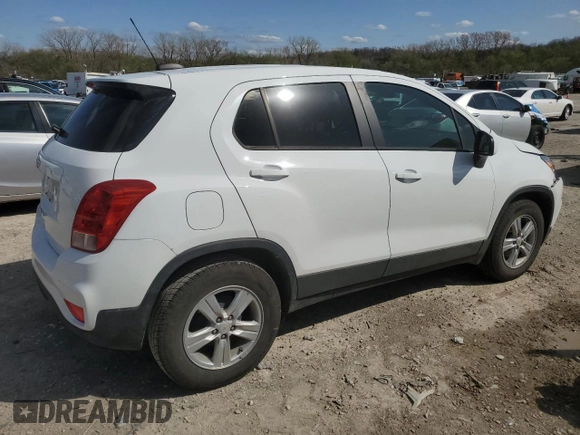 2021 Chevrolet Trax LS with VIN KL7CJKSB4MB312897, listed as a Copart auction lot 50985685 with 69,822 mi miles and Salvage title. Bid and sale history available at DreamBid. Image 3.
