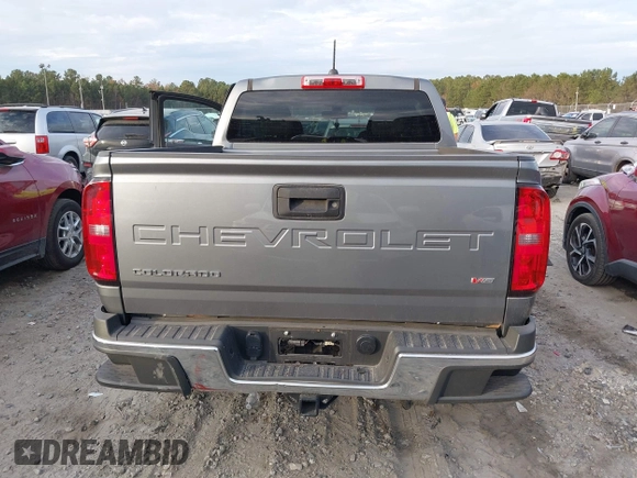 2022 Chevrolet Colorado 2WD Work Truck with VIN 1GCGSBEN4N1319525, listed as a IAAI auction lot 41070216 with 22,337 mi miles and . Bid and sale history available at DreamBid. Image 17.