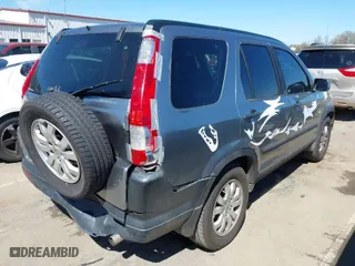 2006 Honda CR-V EX with VIN JHLRD68896C016085, listed as a IAAI auction lot 41826000 with 195,926 mi miles. Bid and sale history available at carsss.com. Image 4.
