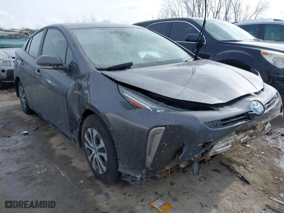 2019 Toyota Prius LE with VIN JTDL9RFU9K3008679, listed as a IAAI auction lot 41396929 with 73,378 mi miles. Bid and sale history available at carsss.com. Image 1.