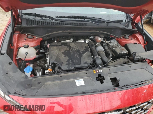 2022 Hyundai Santa Fe Calligraphy with VIN 5NMS54AL5NH459610, listed as a Copart auction lot 80445554 with 33,510 mi miles and Salvage Title. Bid and sale history available at carsss.com. Image 13.