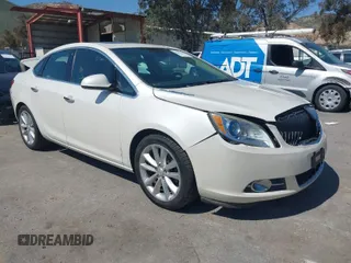 2013 Buick Verano Leather Group with VIN 1G4PS5SK5D4102540, listed as a IAAI auction lot 41842134 with 99,303 mi miles. Bid and sale history available at carsss.com. Image 1.
