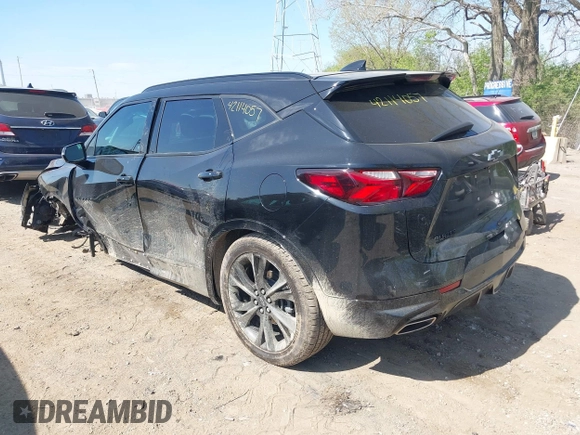 2022 Chevrolet Blazer RS с VIN 3GNKBERS0NS137967, выставлен на аукционе IAAI как лот 42114057 с пробегом 61 085 миль миль и . История ставок и продаж доступна на DreamBid. Изображение 3.