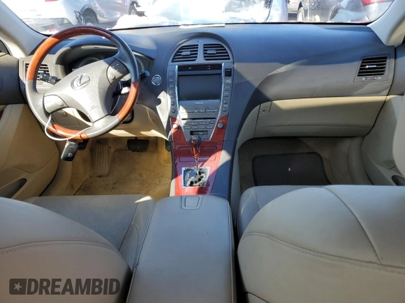 2007 Lexus ES 350 with VIN JTHBJ46G772074918, listed as a Copart auction lot 86136524 with Not Provided miles and Salvage Title. Bid and sale history available at carsss.com. Image 8.